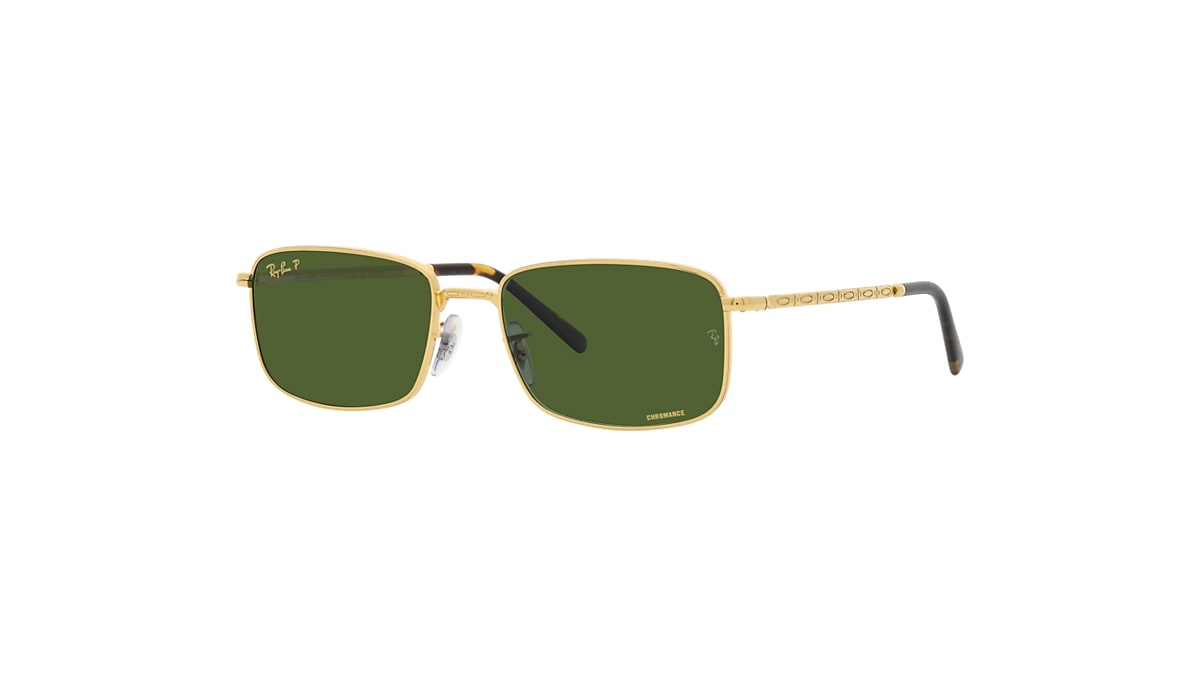 RB3717 Sunglasses in Gold and Green - RB3717 | Ray-Ban® US