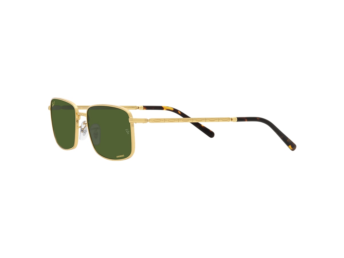 RB3717 Sunglasses in Gold and Green - RB3717 | Ray-Ban® EU