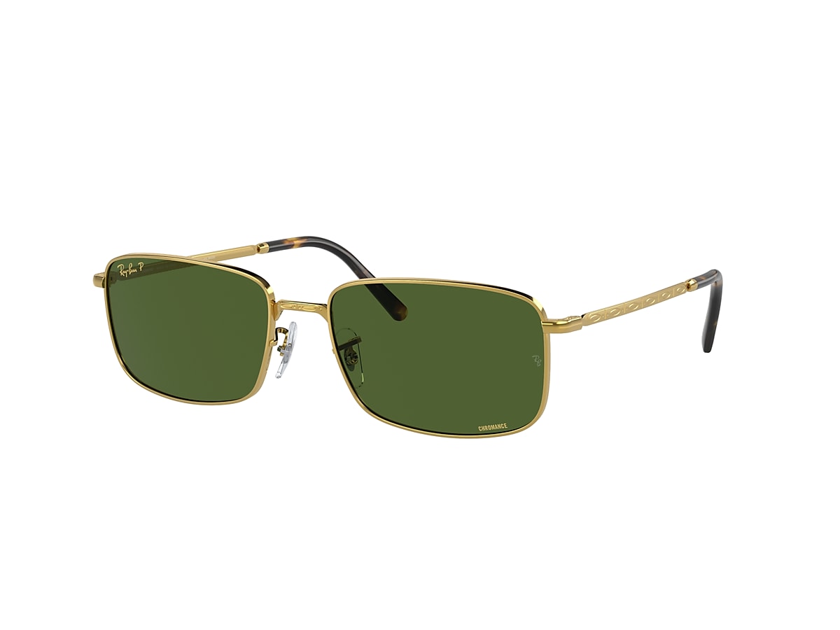 RB3717 Sunglasses in Gold and Green - RB3717 | Ray-Ban® US