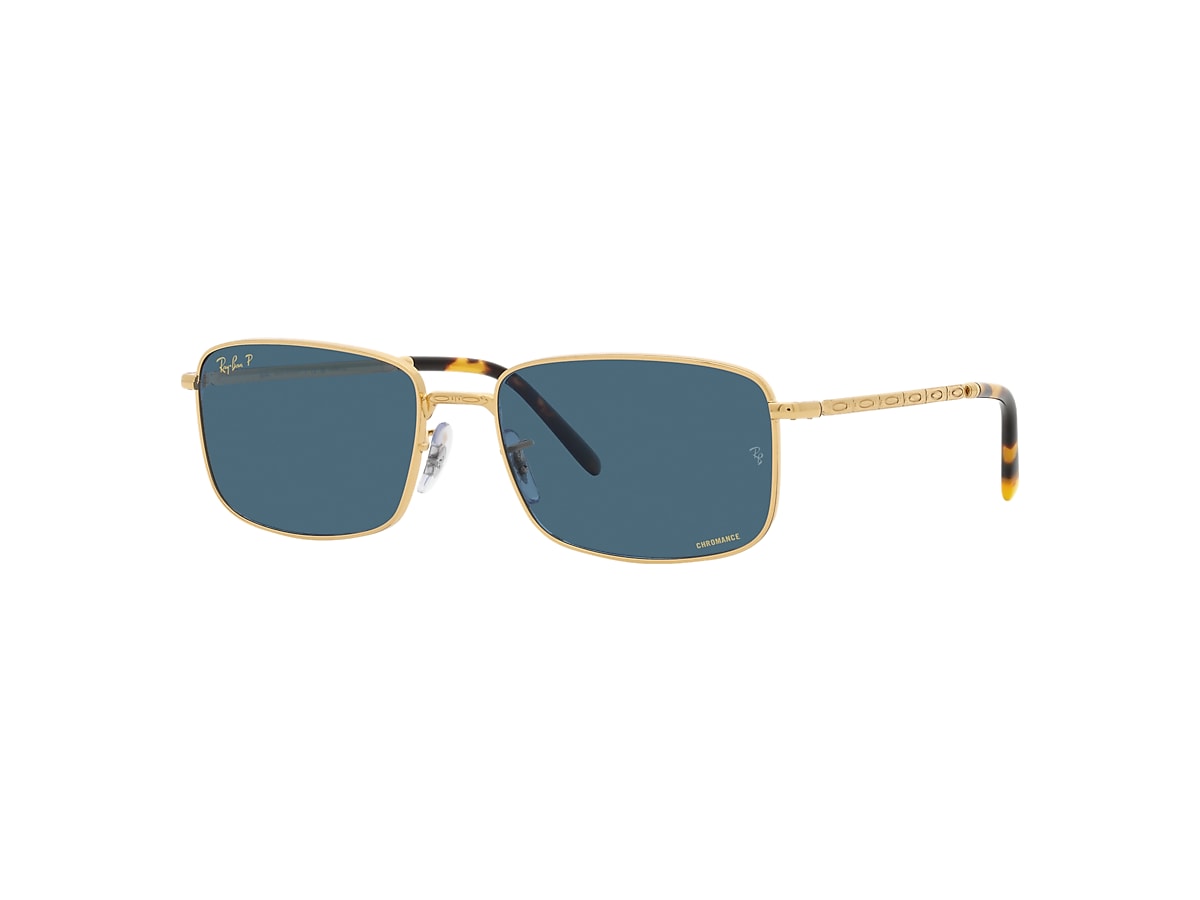 RB3717 Sunglasses in Gold and Blue - RB3717 | Ray-Ban® US RB3717 Sunglasses in Gold and Blue - RB3717 | Ray-Ban® US