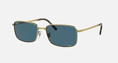 RB3717 Sunglasses in Gold and Green - RB3717 | Ray-Ban®