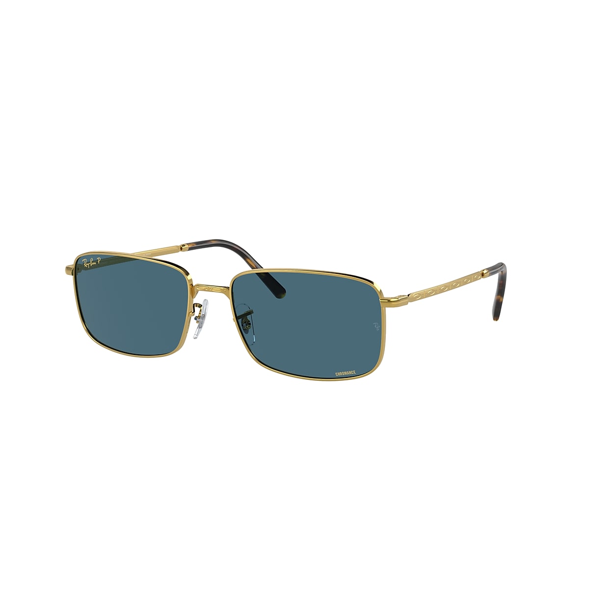 RB3717 Sunglasses in Gold and Blue - RB3717 | Ray-Ban® NO
