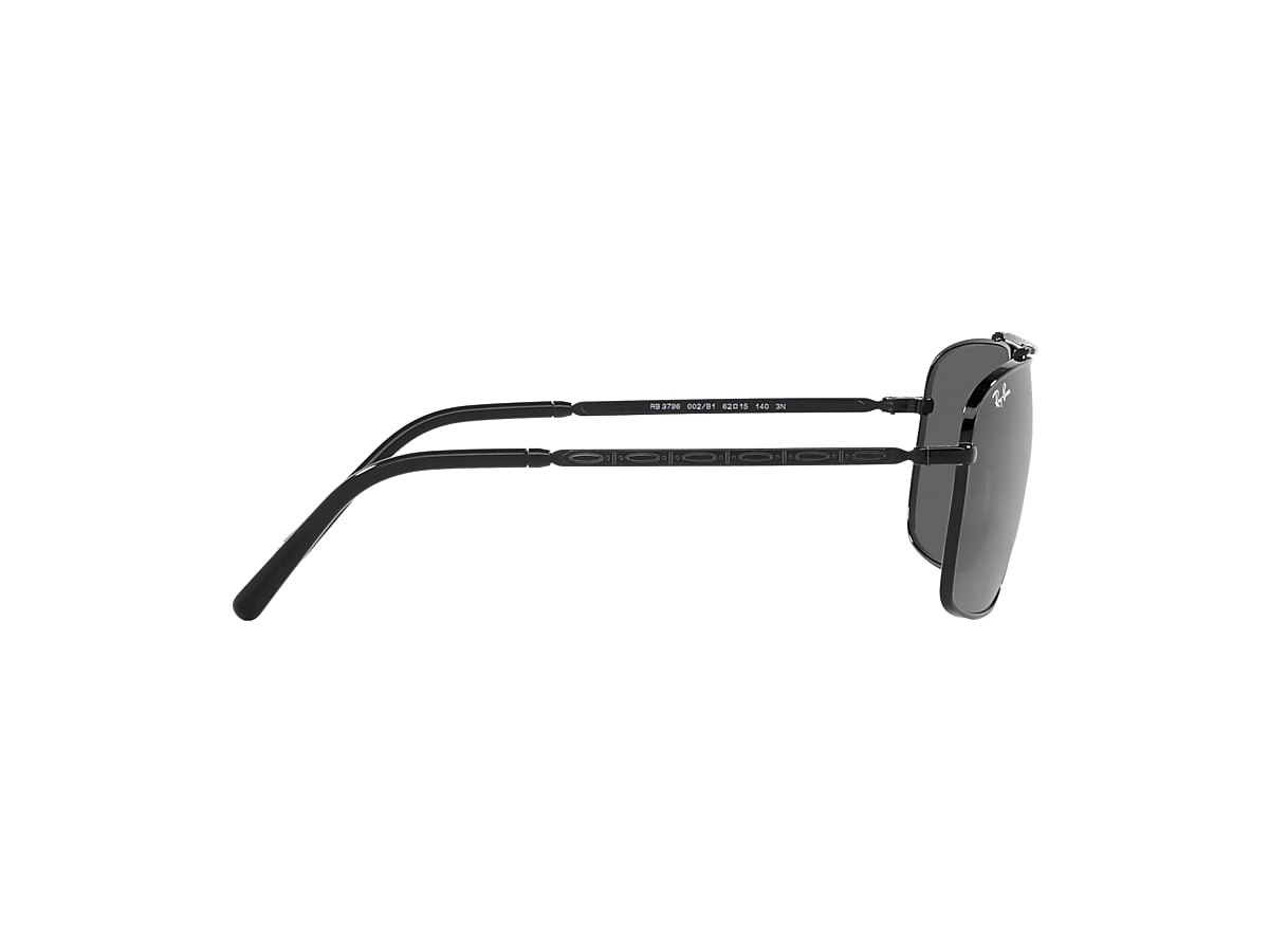 RB3796 Sunglasses in Black and Dark Grey - RB3796 | Ray-Ban® GB