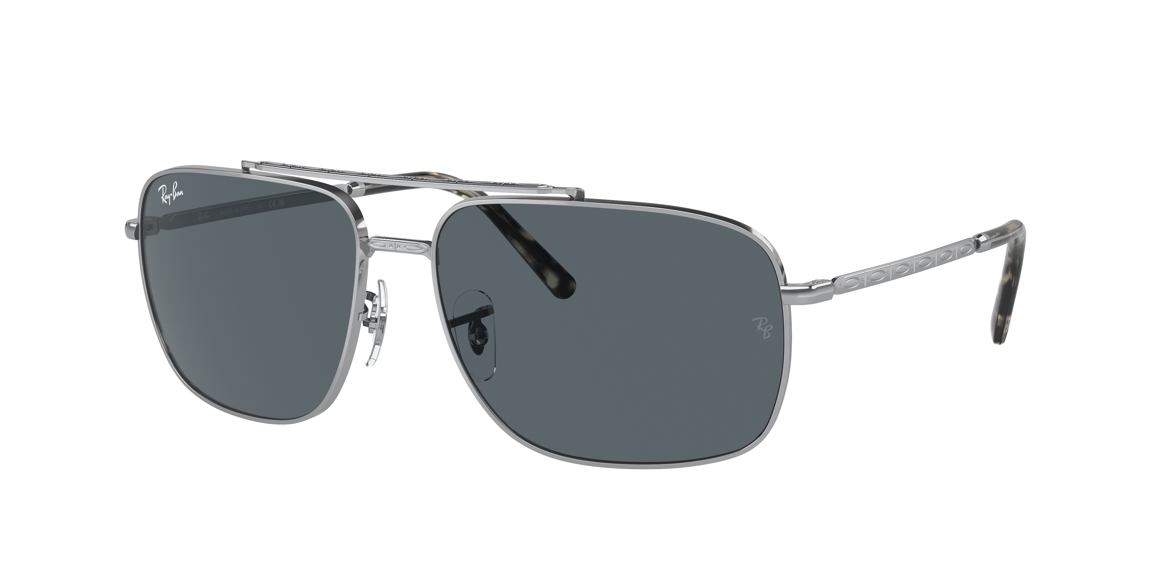 Rb3796 Sunglasses In Silver And Blue RB3796 Ray Ban rb3796-sunglasses-in-silver-and-blue-rb3796-ray-ban