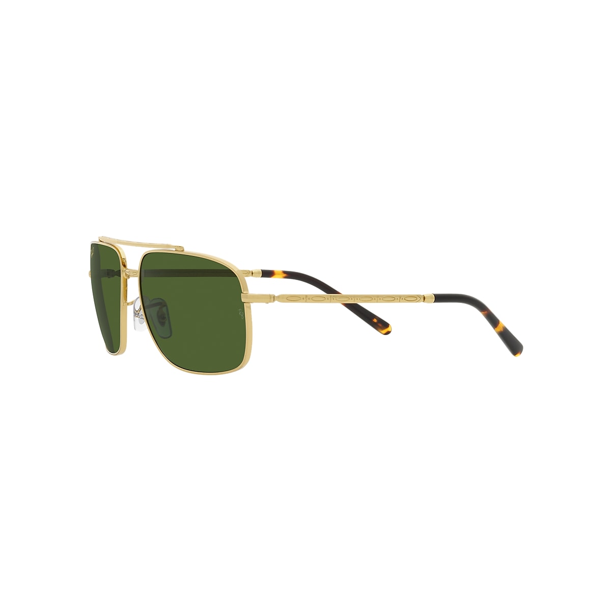 RB3796 Sunglasses in Gold and Dark Green - RB3796 | Ray-Ban