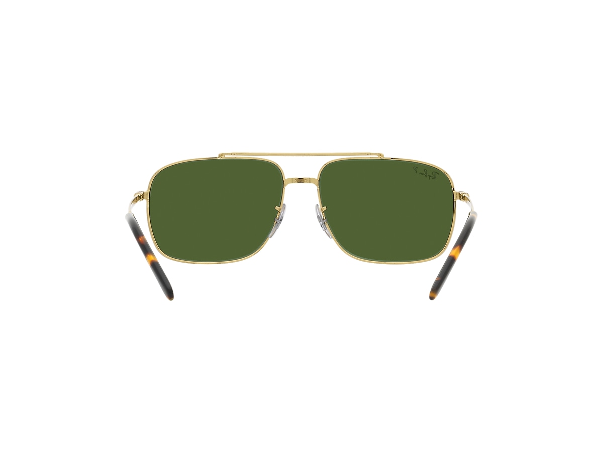 RB3796 Sunglasses in Gold and Dark Green - RB3796 | Ray-Ban 