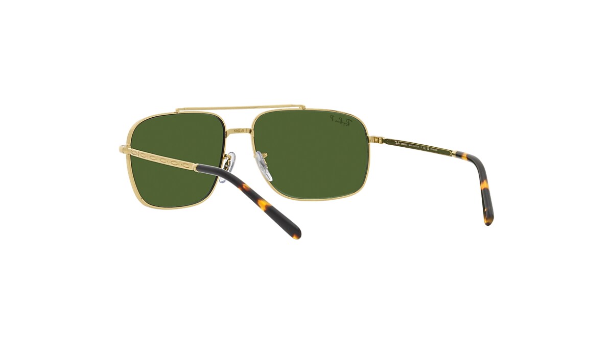 RB3796 Sunglasses in Gold and Dark Green - RB3796 | Ray-Ban® US RB3796 Sunglasses in Gold and Dark Green - RB3796 | Ray-Ban® US