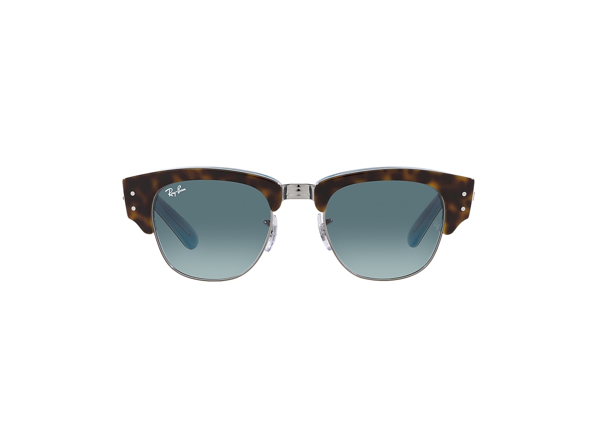 MEGA CLUBMASTER Sunglasses in Havana On Blue On Gunmetal and Blue