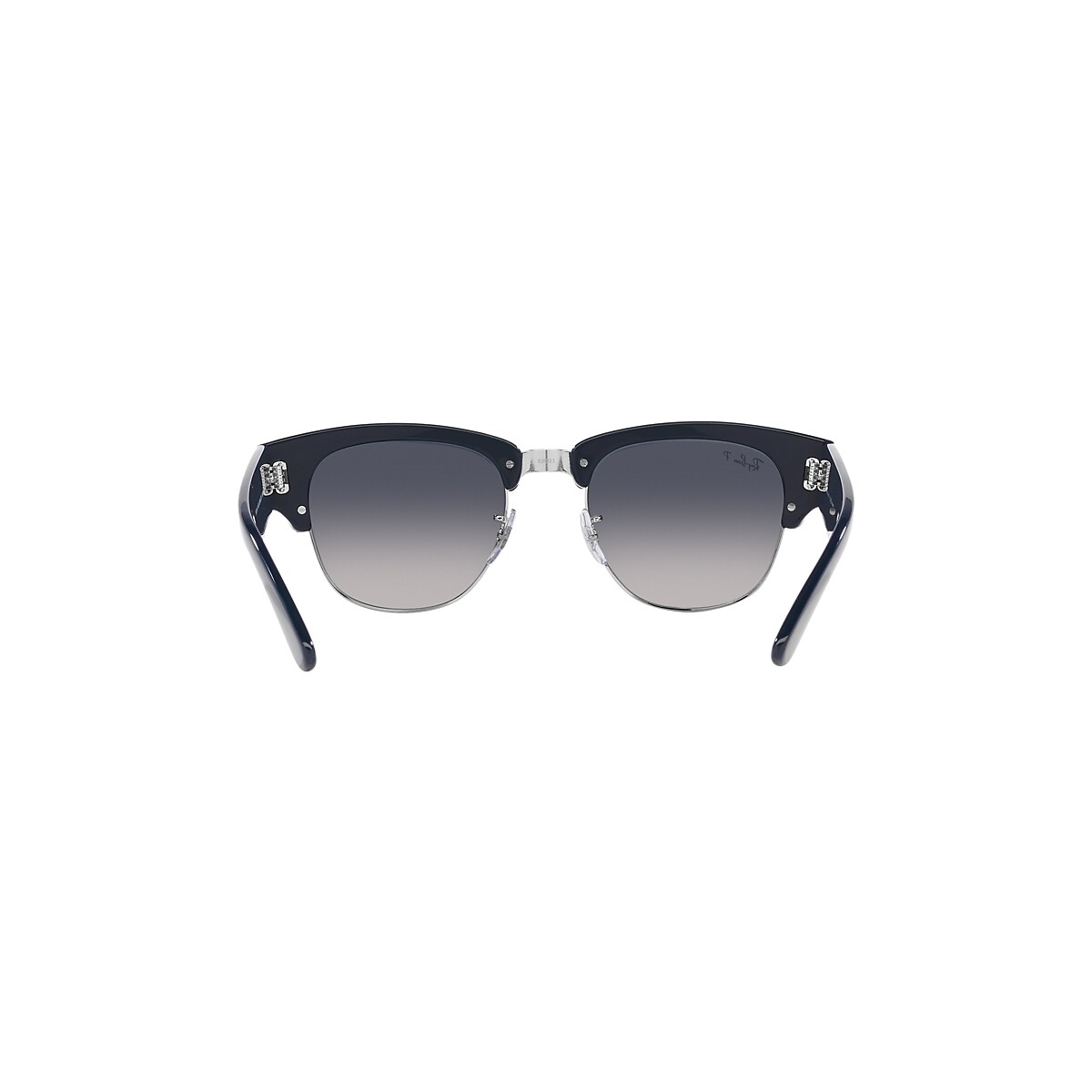 MEGA CLUBMASTER Sunglasses in Blue On Silver and Blue - RB0316S