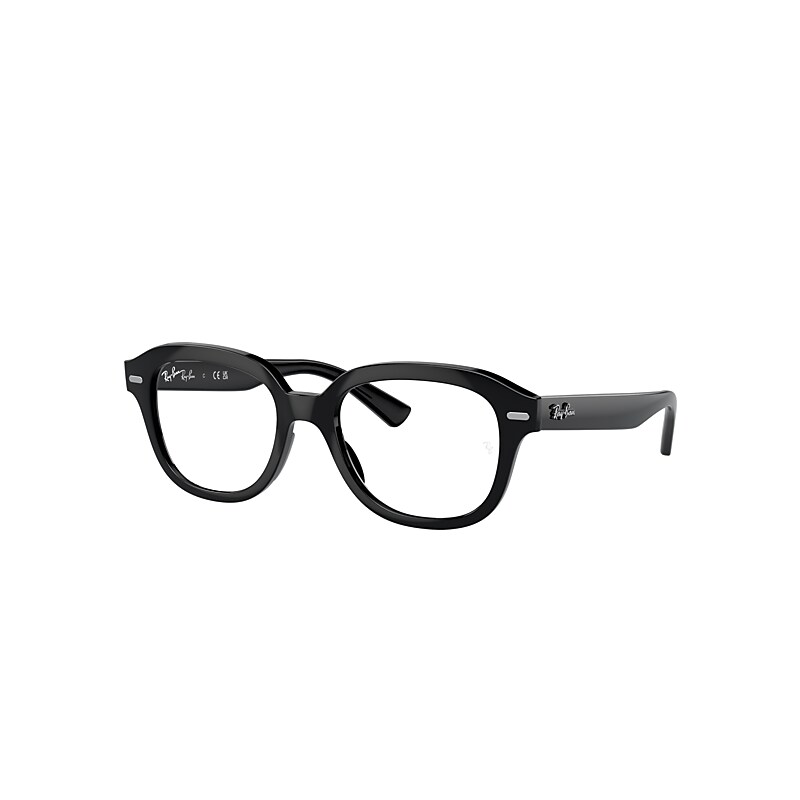 Ray Ban Eyeglasses Unisex Erik Optics - Black Frame Clear Lenses Polarized 51-19