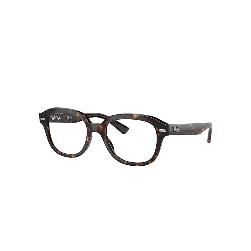 Ray Ban Eyeglasses Unisex Erik Optics - Havana Frame Clear Lenses Polarized 49-19