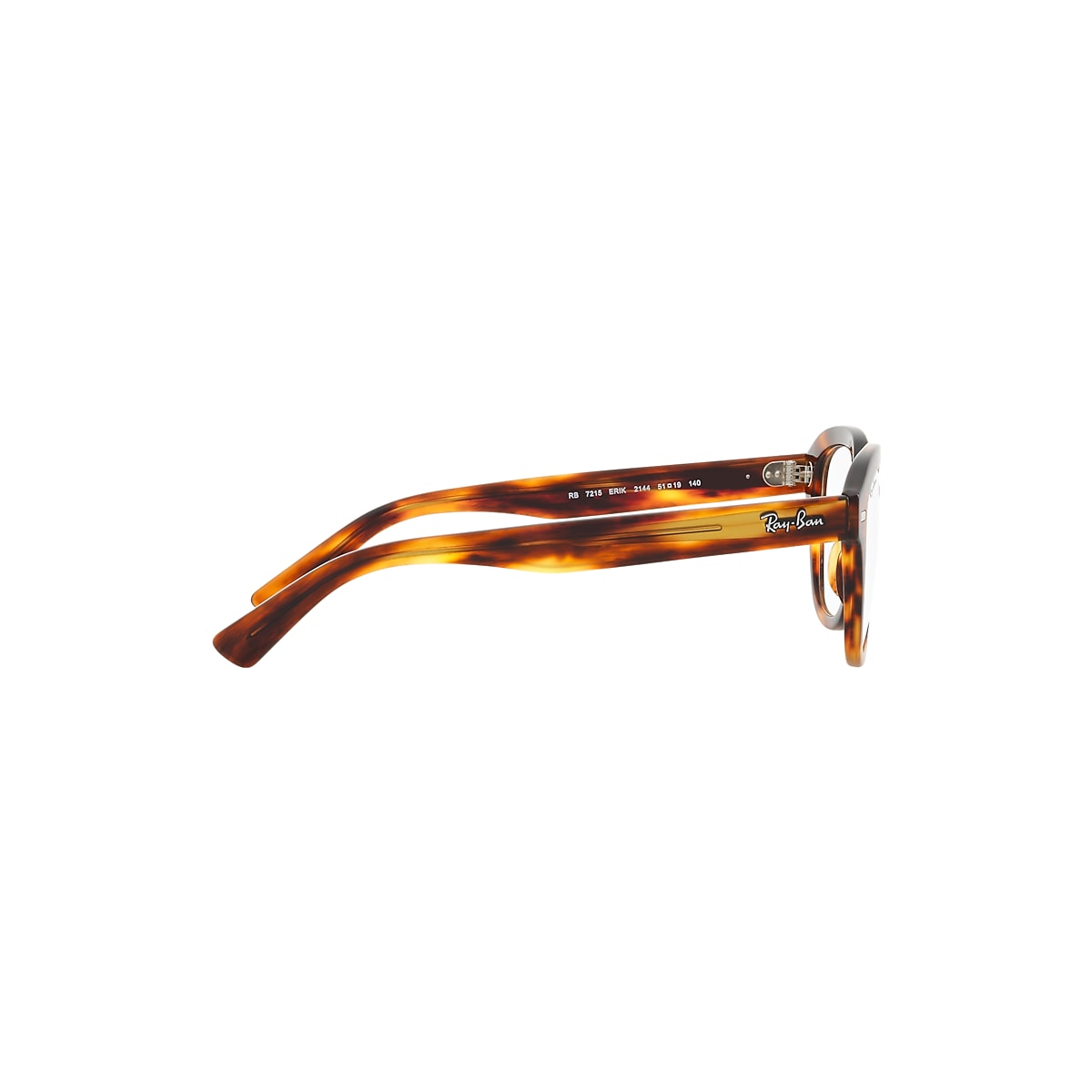 ERIK OPTICS Eyeglasses with Striped Havana Frame - RB7215 | Ray 