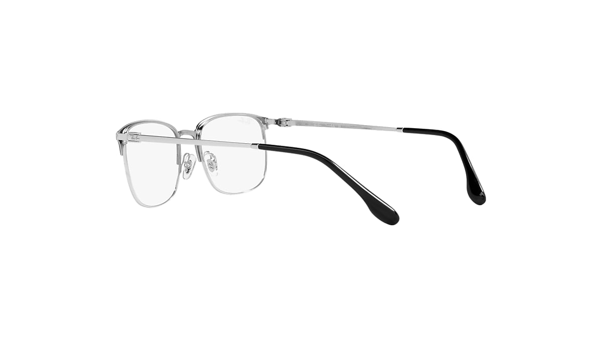 RB6494 OPTICS Eyeglasses with Black On Silver Frame - RB6494