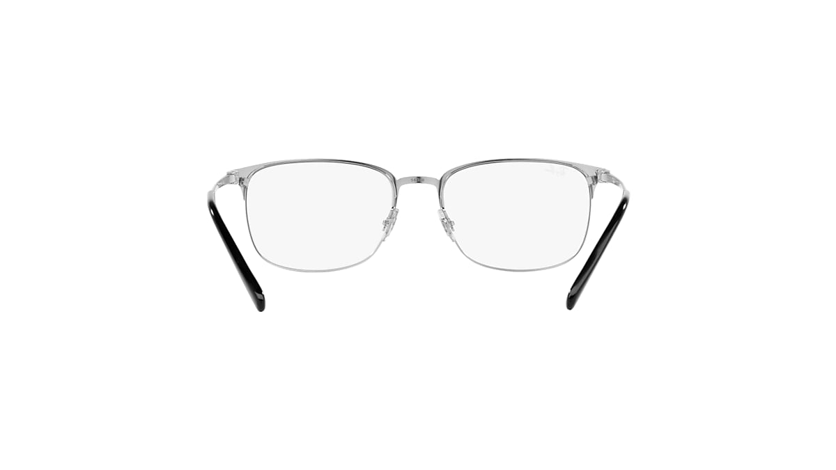 RB6494 OPTICS Eyeglasses with Black On Silver Frame - RB6494