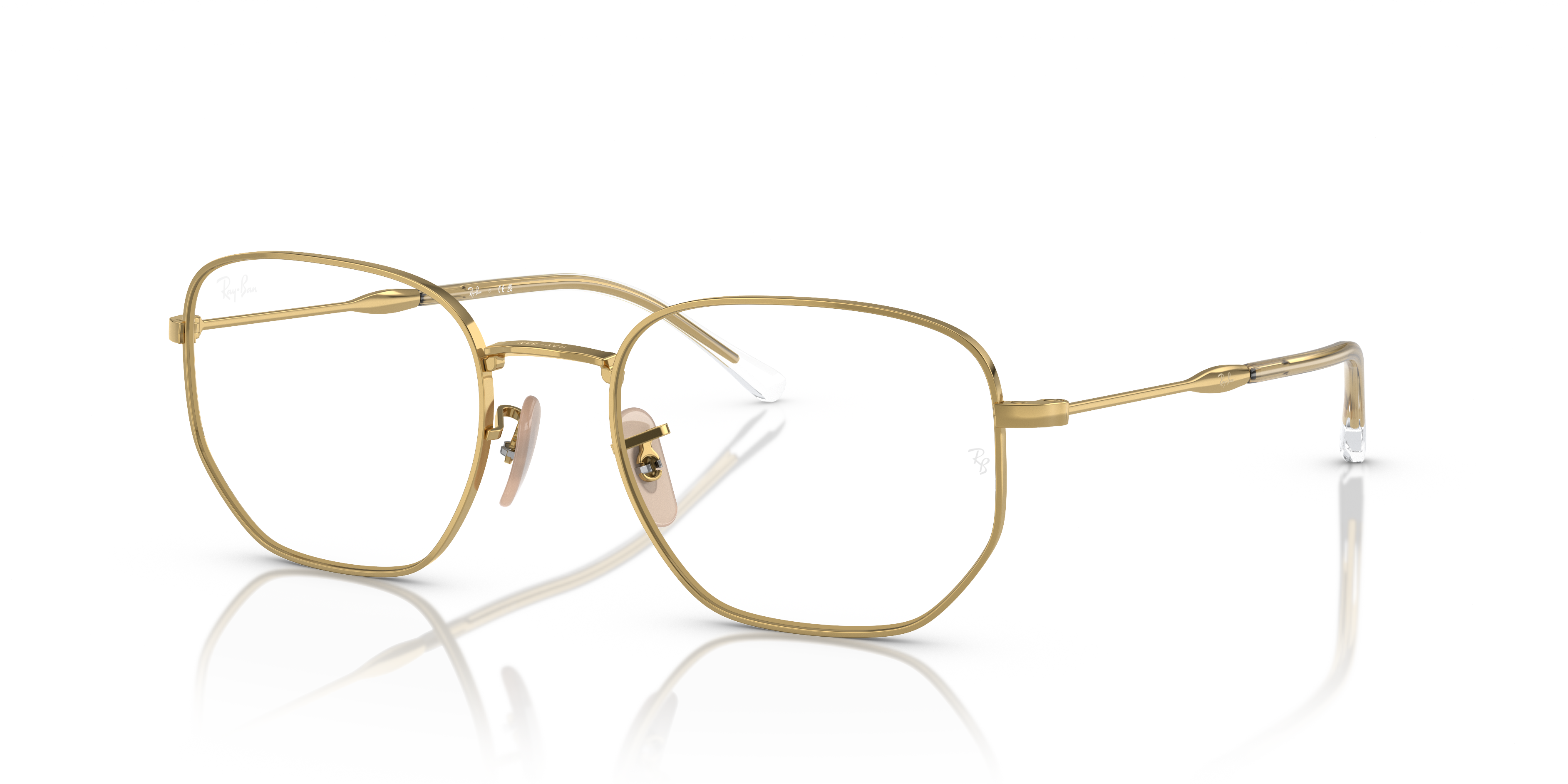 レイバン公式ストア】 Ray-Ban® RB6496 OPTICS メガネ | ゴールド