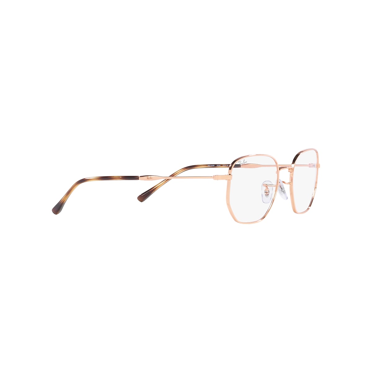 RB6496 OPTICS Eyeglasses with Rose Gold Frame - RB6496 | Ray