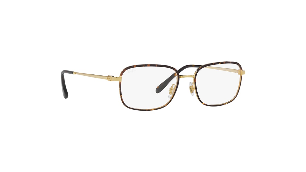 Óculos de Grau RB6495 OPTICS com armação na cor Havana sobre Ouro