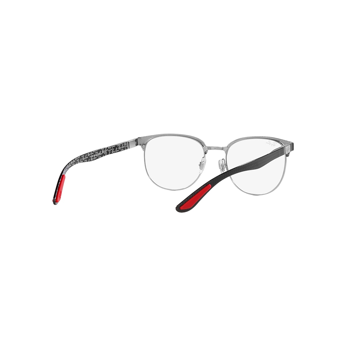 RB8422 OPTICS Eyeglasses with Black On Silver Frame - RB8422