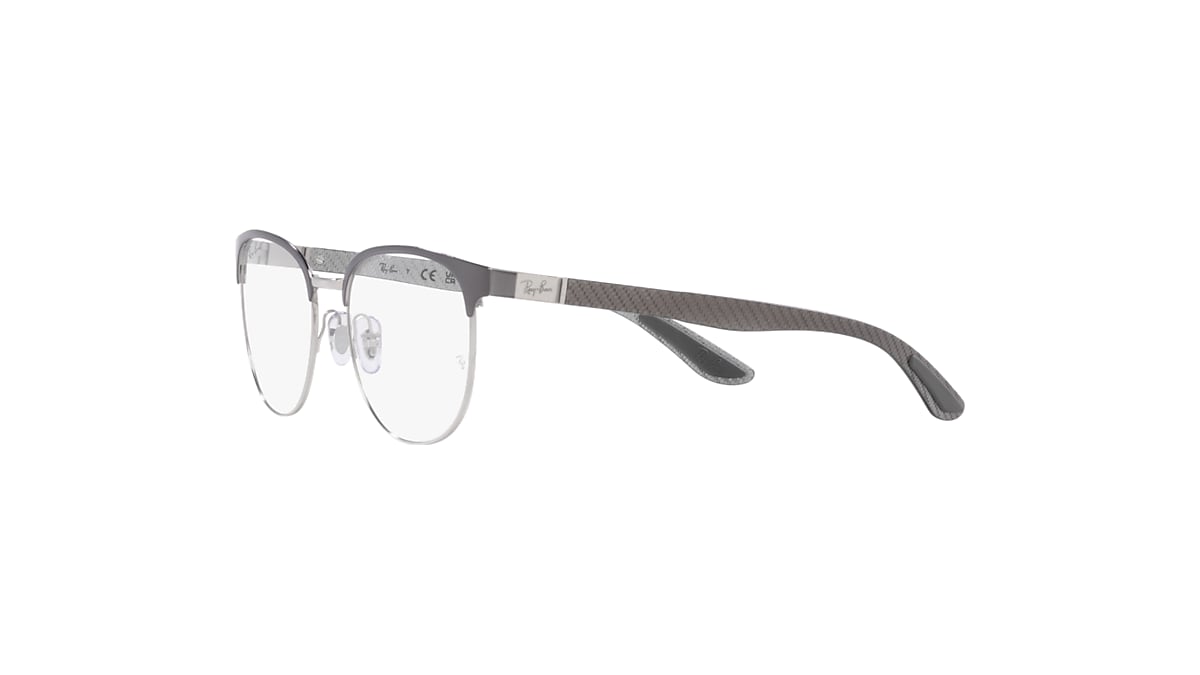 RB8422 OPTICS Eyeglasses with Grey On Silver Frame - RB8422