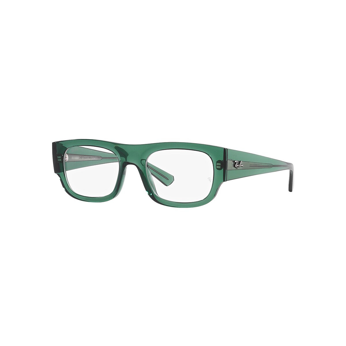 KRISTIN OPTICS BIO-BASED Eyeglasses with Transparent Green Frame