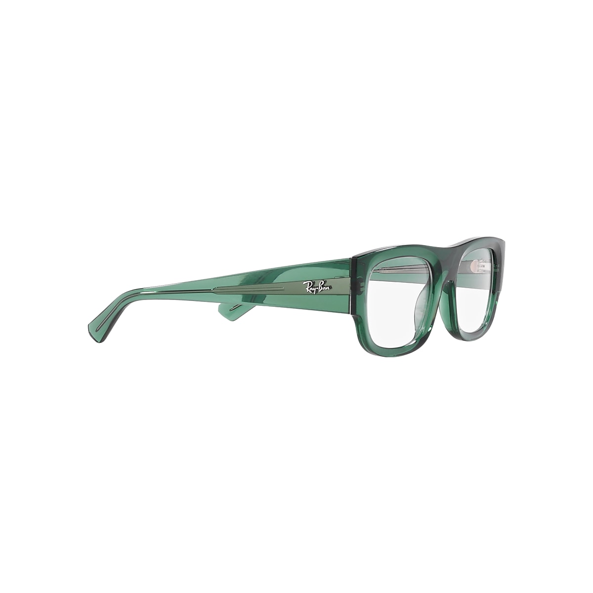 KRISTIN OPTICS BIO-BASED Eyeglasses with Transparent Green