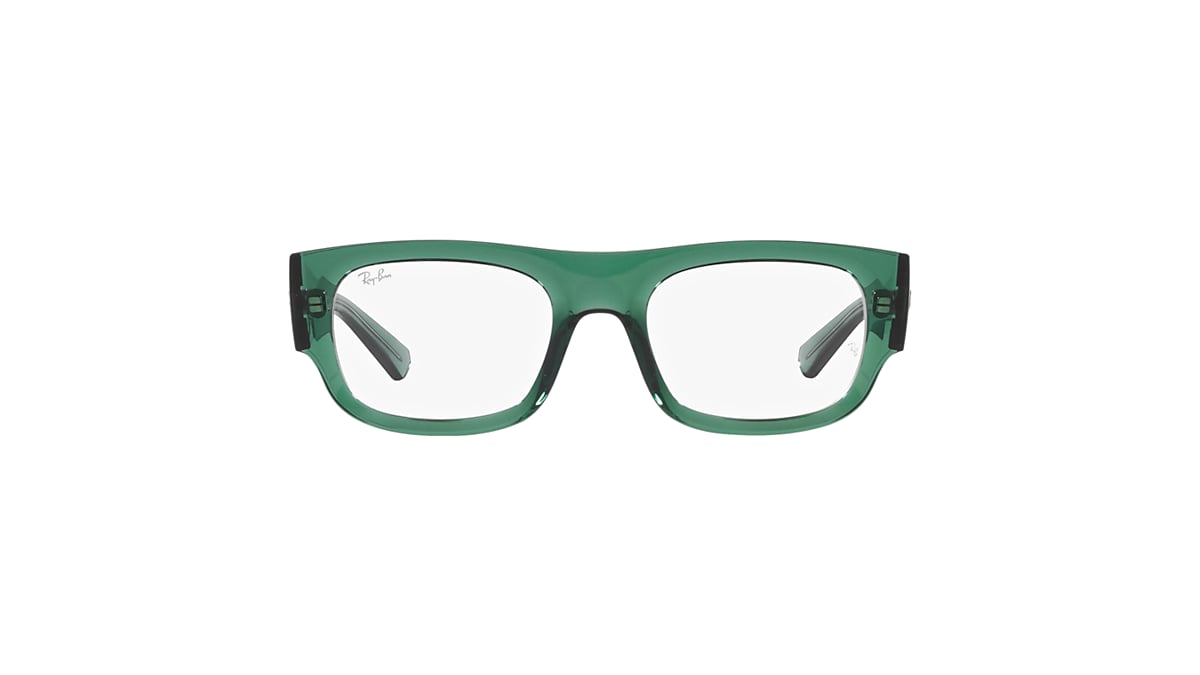 KRISTIN OPTICS BIO-BASED Eyeglasses with Transparent Green