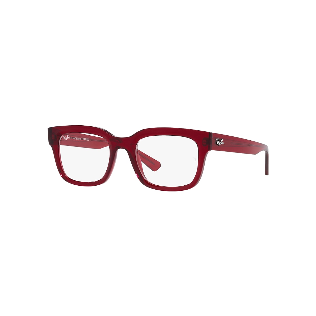 Red ray ban store glasses frames