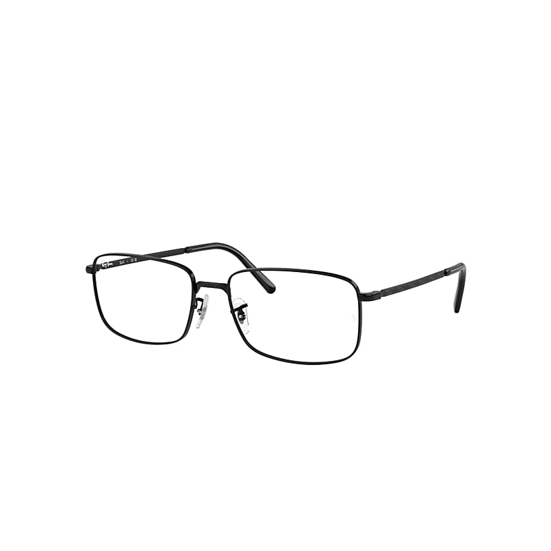 Ray Ban Eyeglasses Unisex Rb3717 Optics - Black Frame Clear Lenses Polarized 54-18