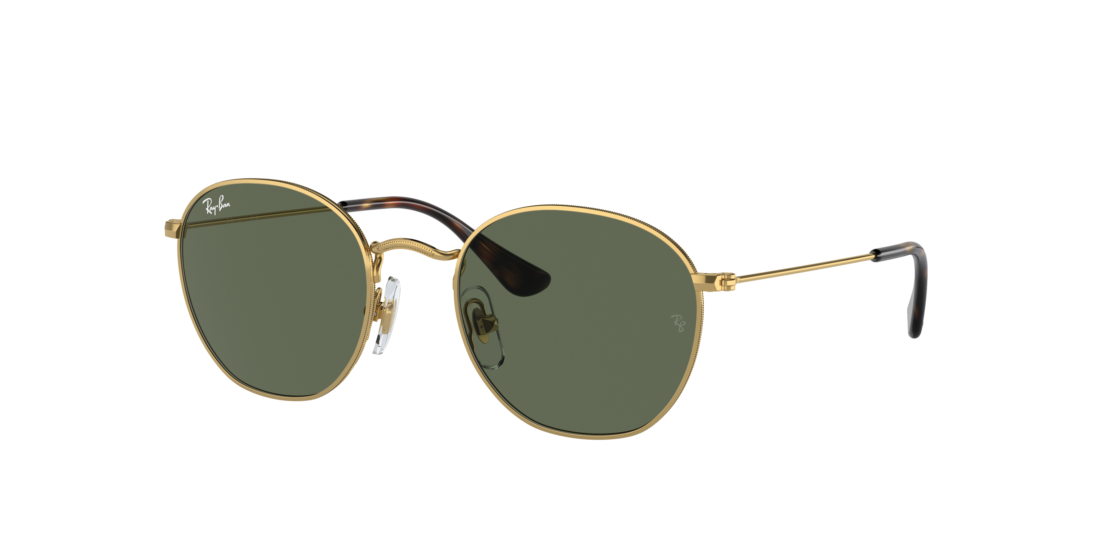Rob Kids Sunglasses in Gold and Dark Green - RB9572S | Ray-Ban® US