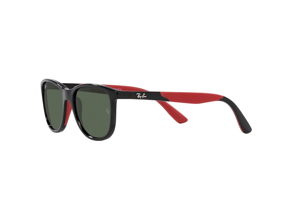 Red and black hot sale ray ban sunglasses