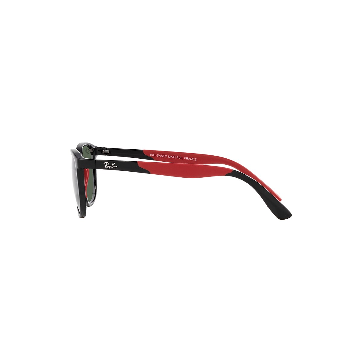 RB9077S KIDS BIO-BASED Sunglasses in Black On Red and Green 