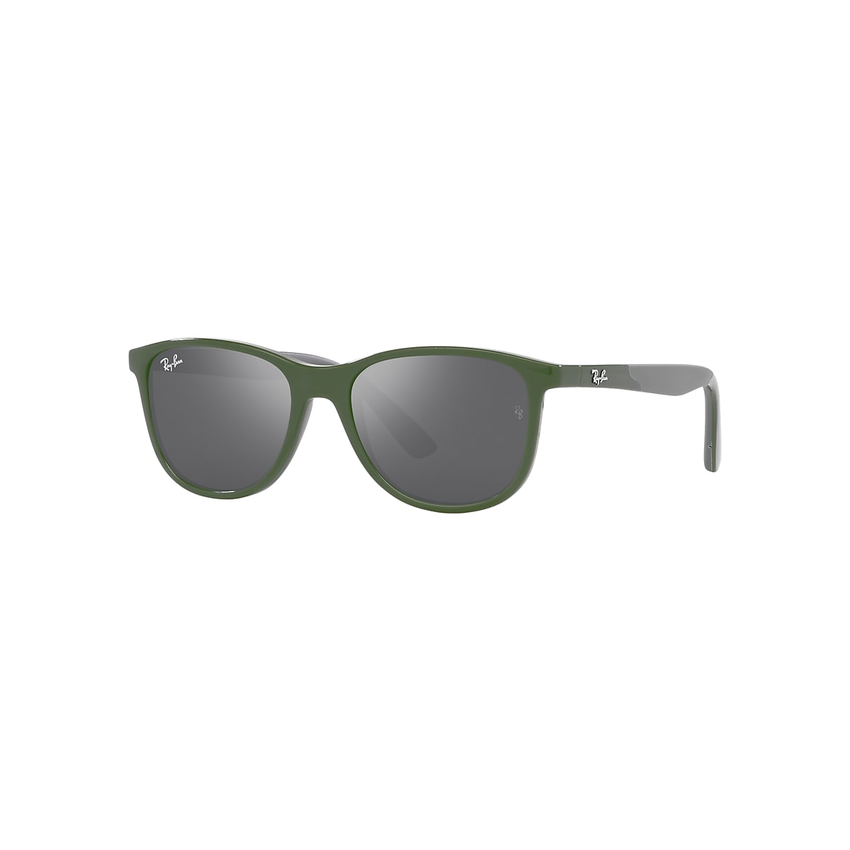 RB9077S KIDS BIO-BASED Sunglasses in Green On Grey and Silver/Grey 