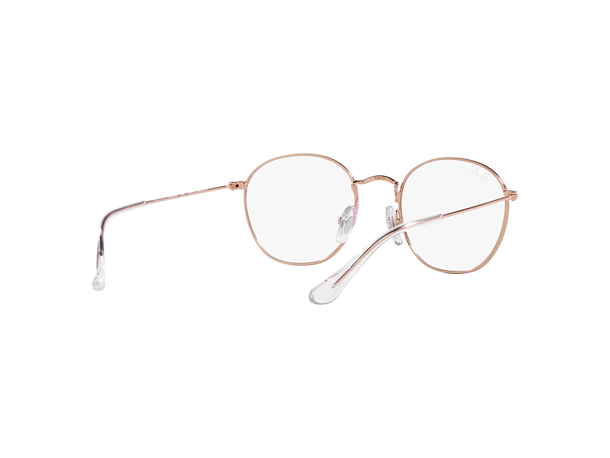 ROB OPTICS KIDS Eyeglasses with Brown On Rose Gold Frame - RY9572V