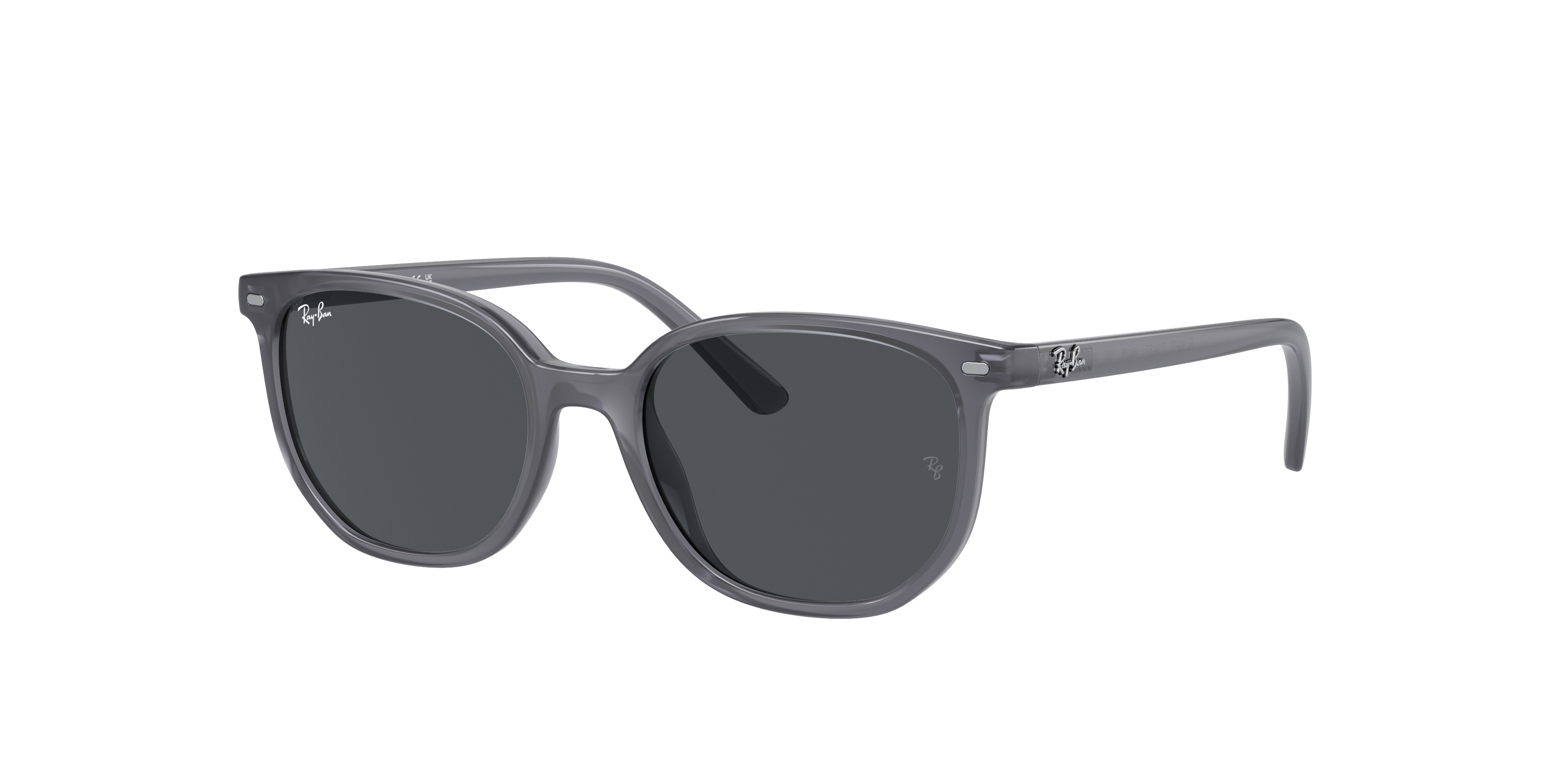 Elliot Kids Sunglasses In Opal Blue And Dark Grey RB9097S Ray Ban US