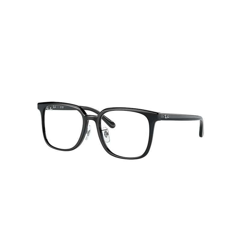 Ray Ban Rb5419 Optics Eyeglasses Black Frame Clear Lenses Polarized 54-18