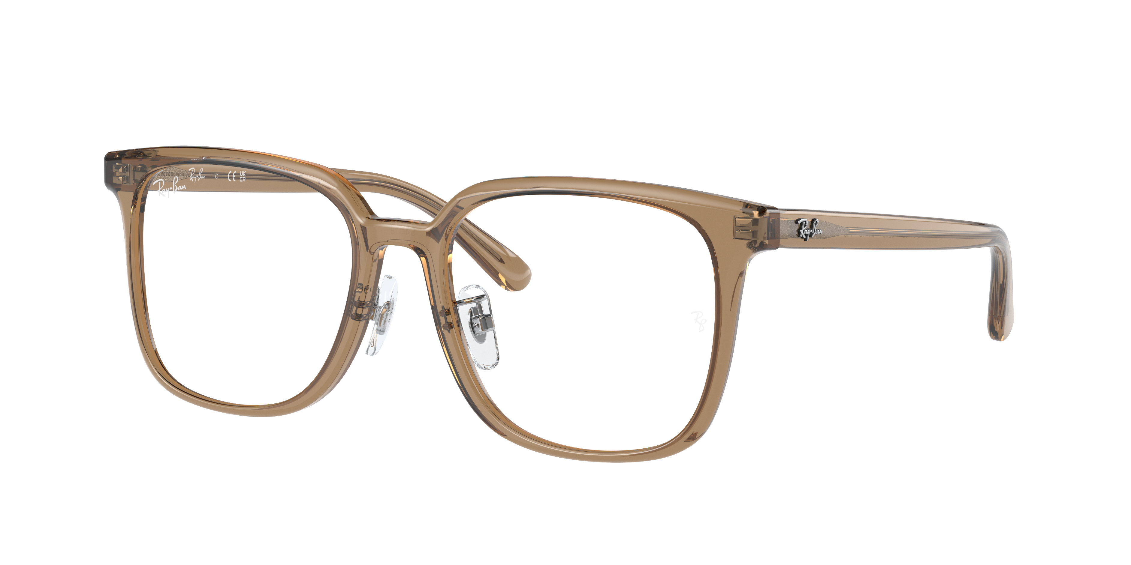 Rb5419 Optics Eyeglasses with Transparent Brown Frame RB5419D RayBan® US