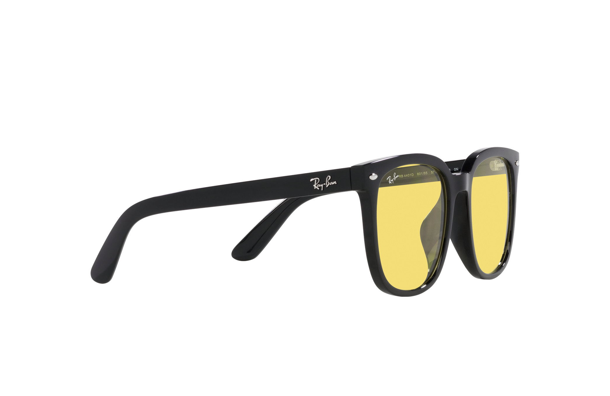 RB4401D Sunglasses in Black and Yellow - RB4401D | Ray-Ban® GB