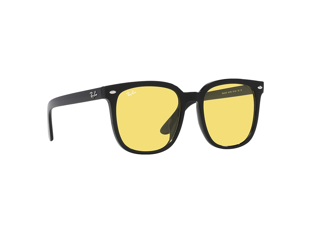 RB4401D Sunglasses in Black and Yellow - RB4401D | Ray-Ban® EU