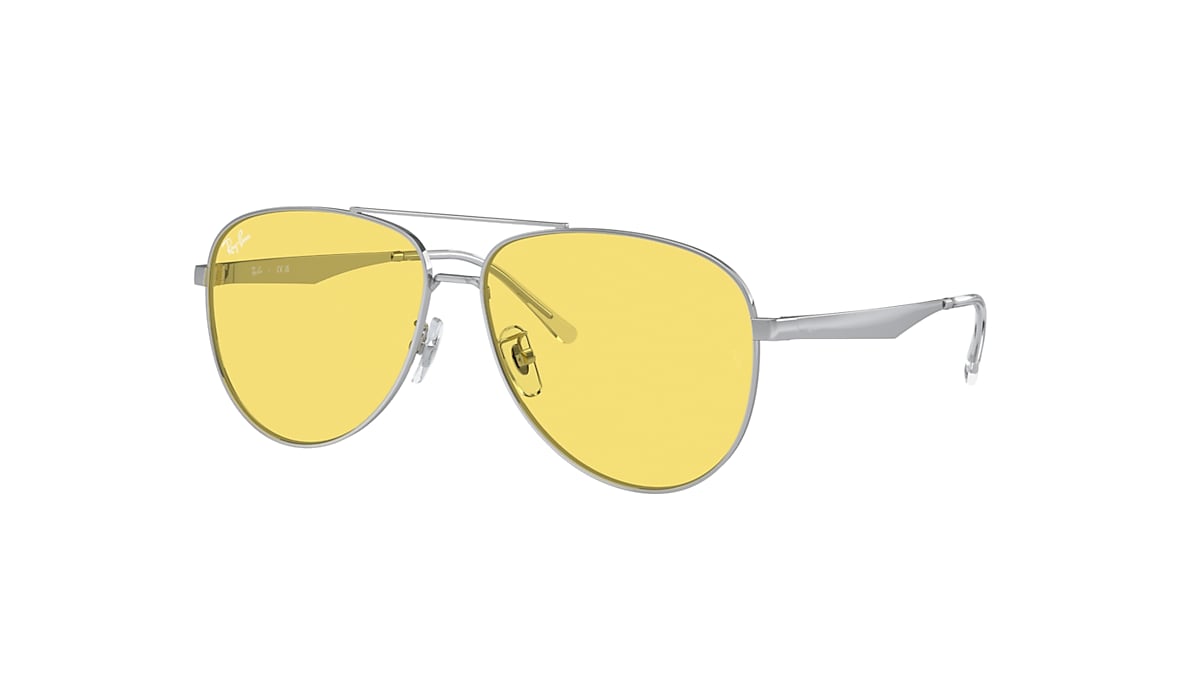 【レイバン公式ストア】 Ray-Ban® RB3712D サングラス | シルバー X イエロー - RB3712D