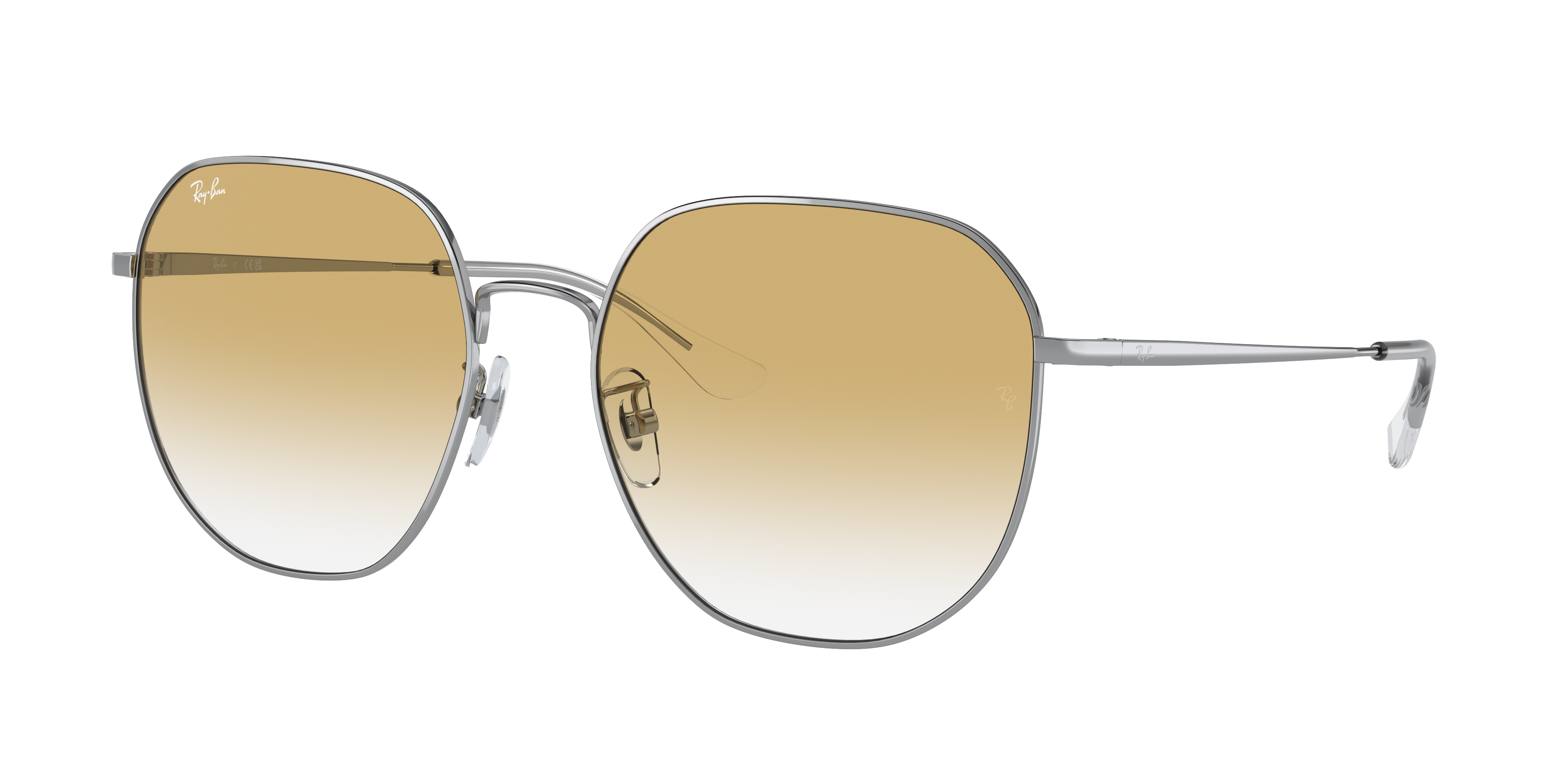 RB3680D Sunglasses in Silver and Gradient Brown - RB3680D RB3680D Sunglasses in Silver and Gradient Brown - RB3680D