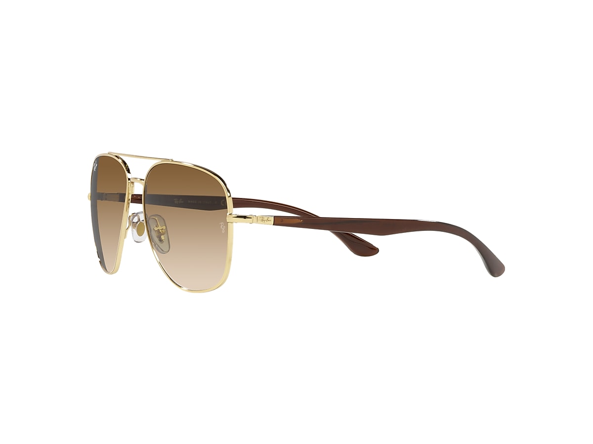 RB3683 Sunglasses in Gold and Brown - RB3683 | Ray-Ban® US