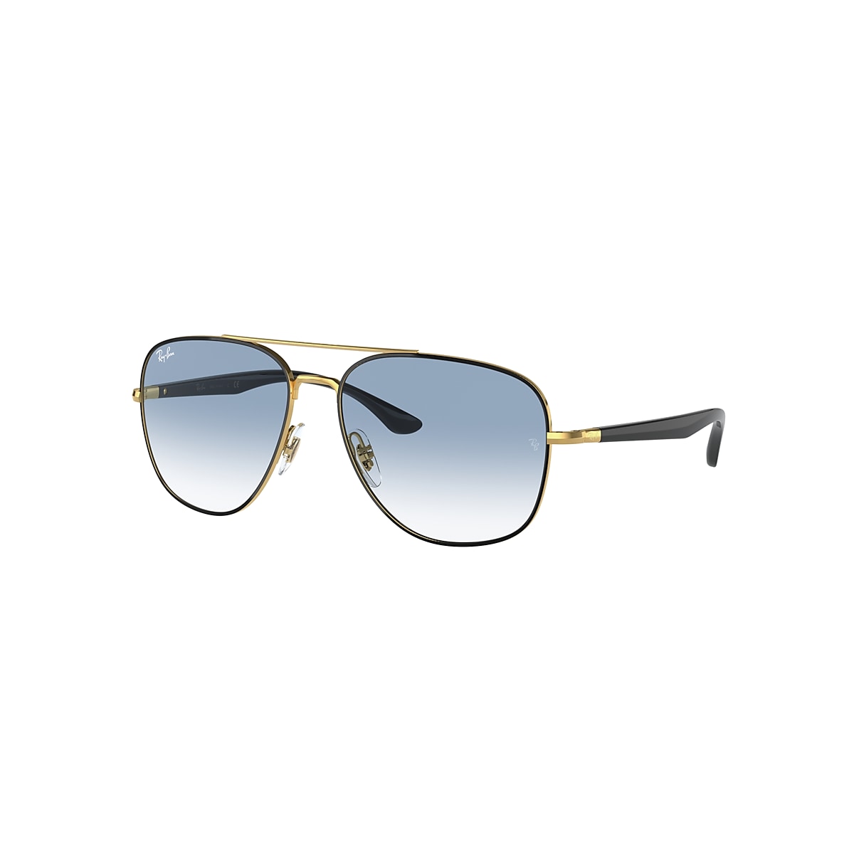 RB3683 Sunglasses in Black On Gold and Blue - RB3683 | Ray-Ban