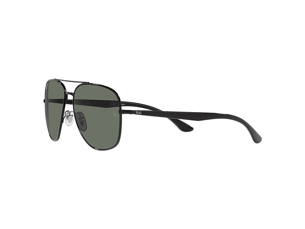 RB3683 Sunglasses in Black and Green - RB3683 | Ray-Ban® EU