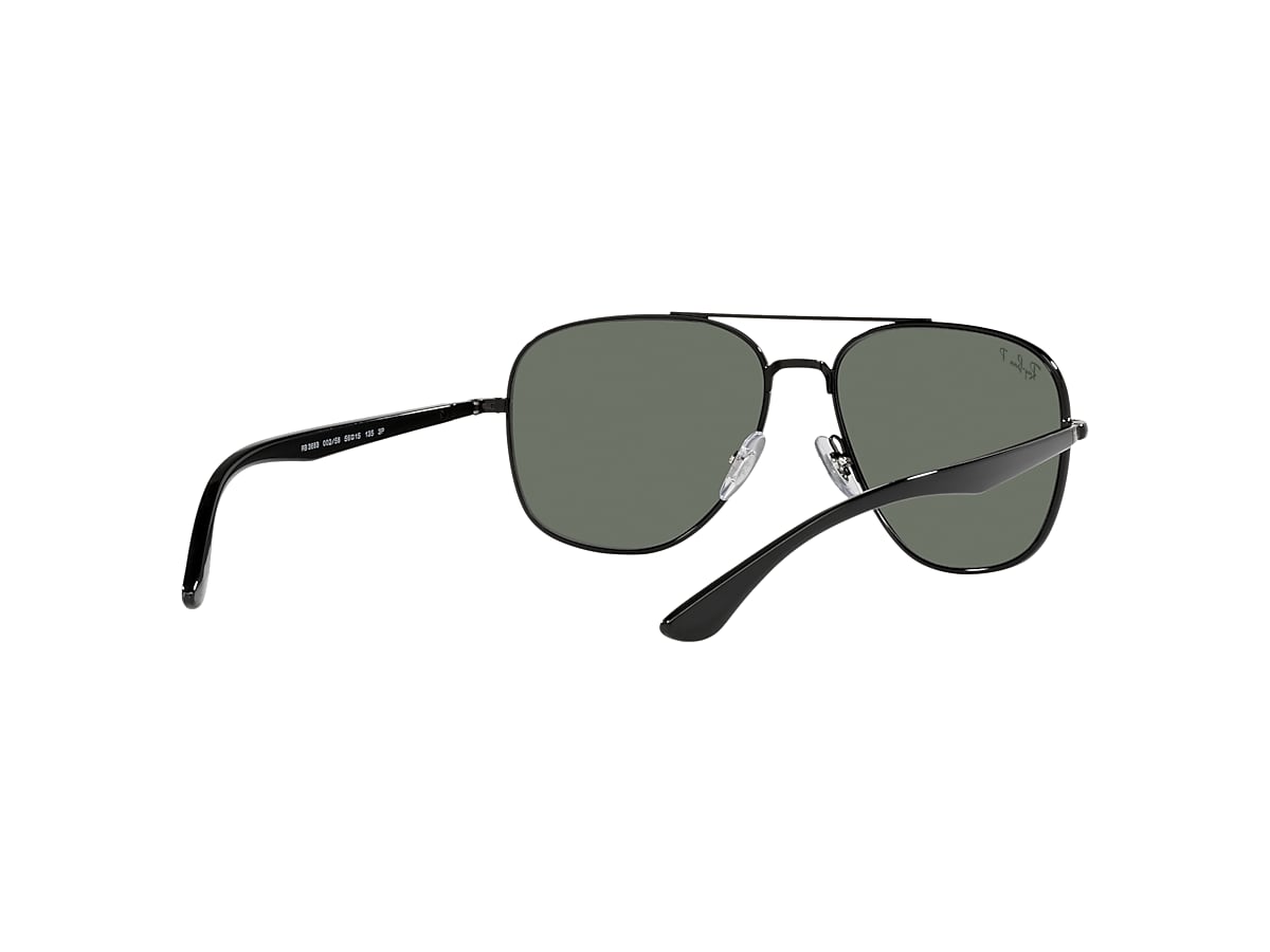 RB3683 Sunglasses in Black and Green - RB3683 | Ray-Ban® CA