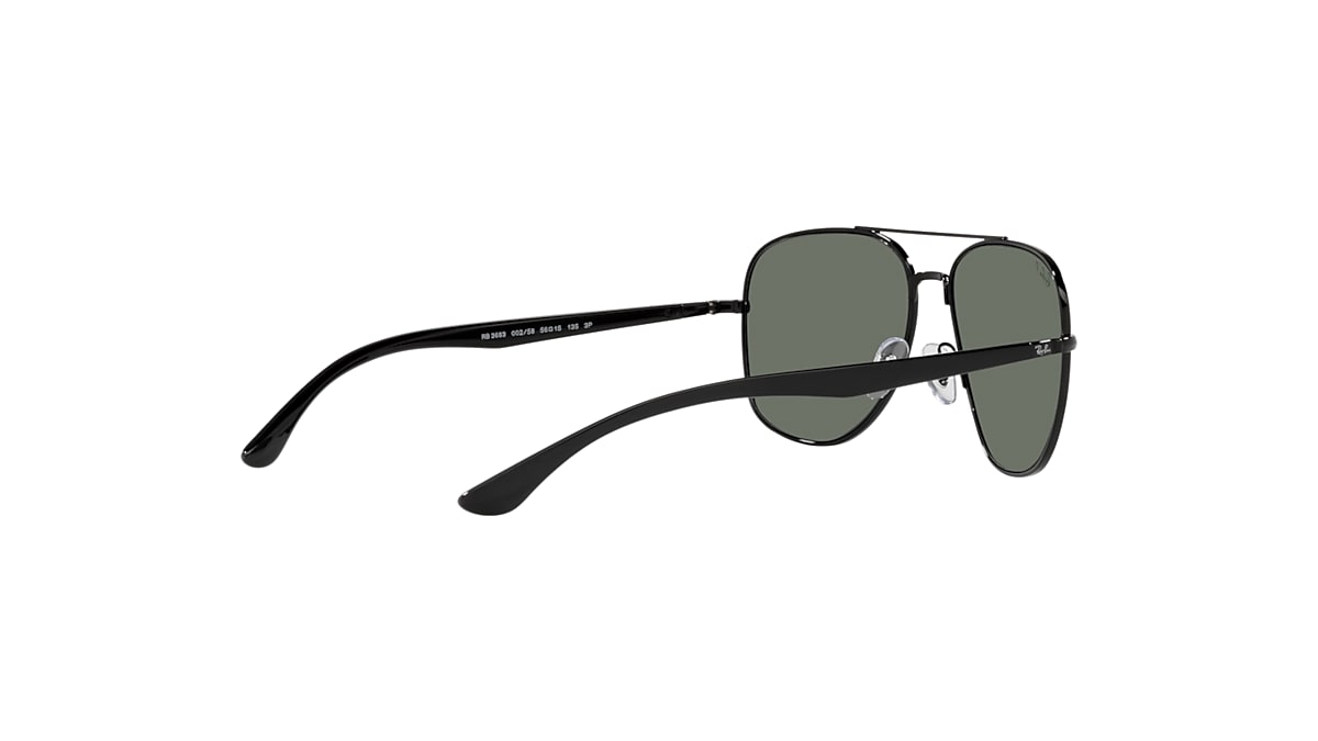 RB3683 Sunglasses in Black and Green - RB3683 | Ray-Ban® US