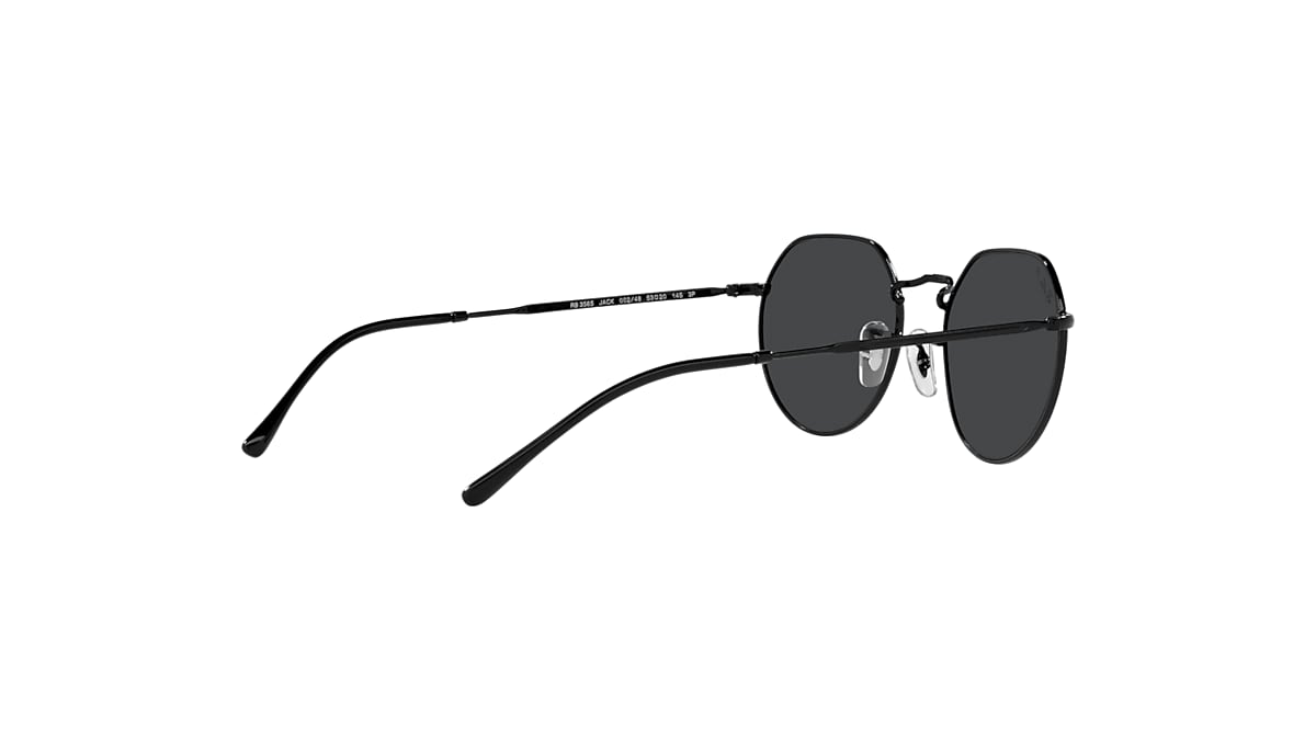 JACK Sunglasses in Black and Black - RB3565 | Ray-Ban® US