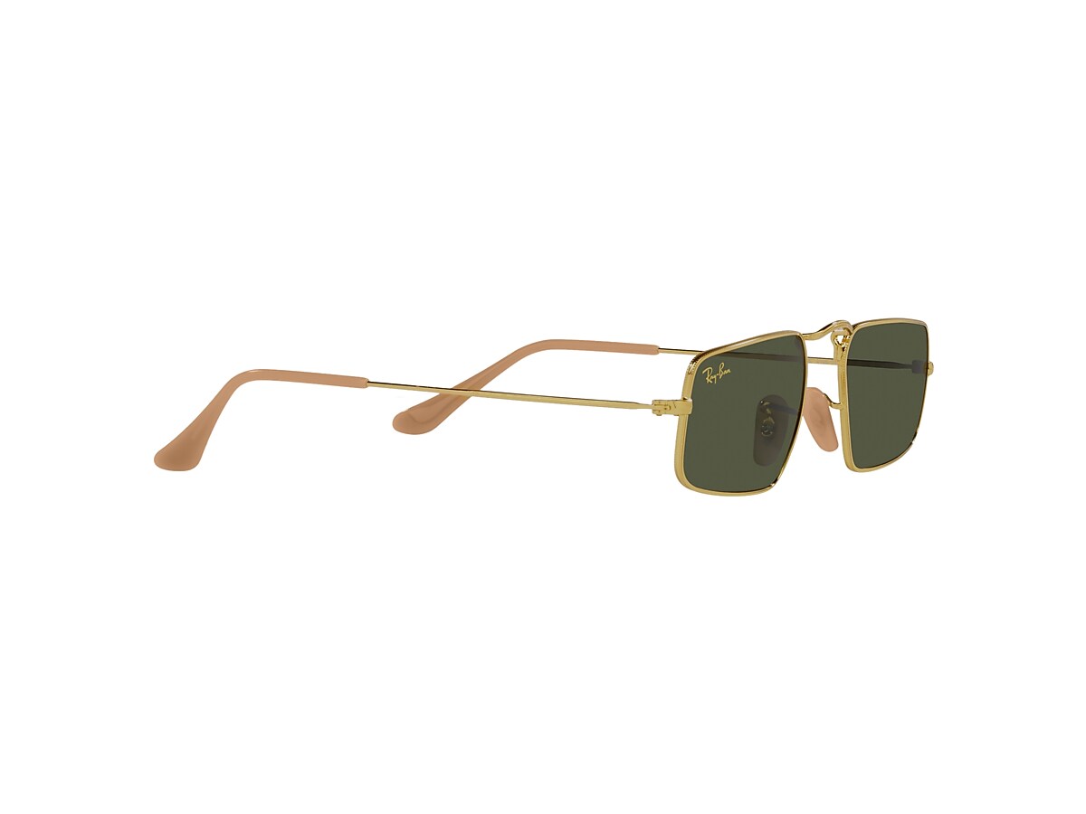 JULIE Sunglasses in Gold and Green - RB3957 | Ray-Ban® US