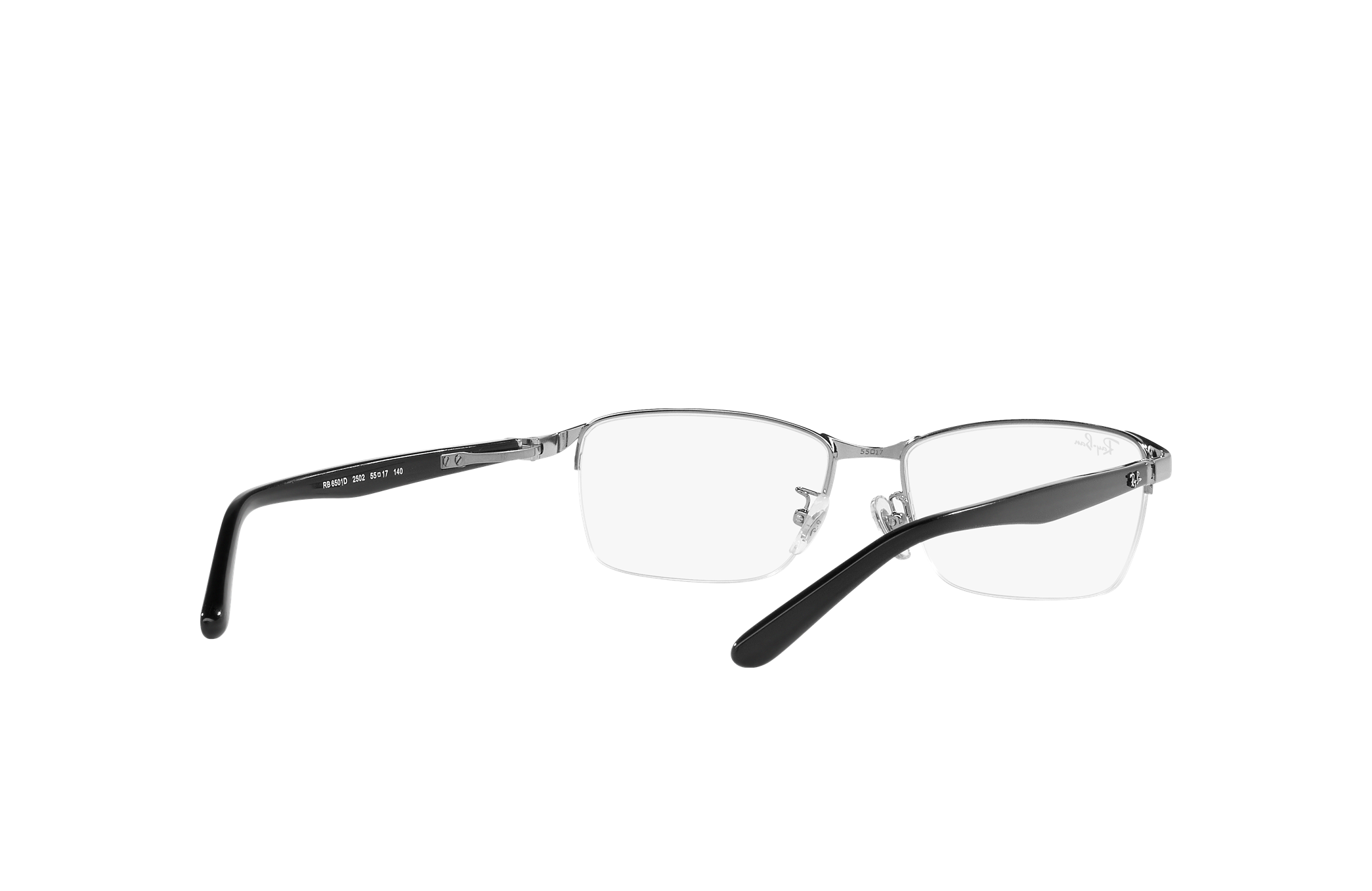 レイバン公式ストア】 Ray-Ban® Rb6501 Optics メガネ | ガンメタル フレーム - RB6501D