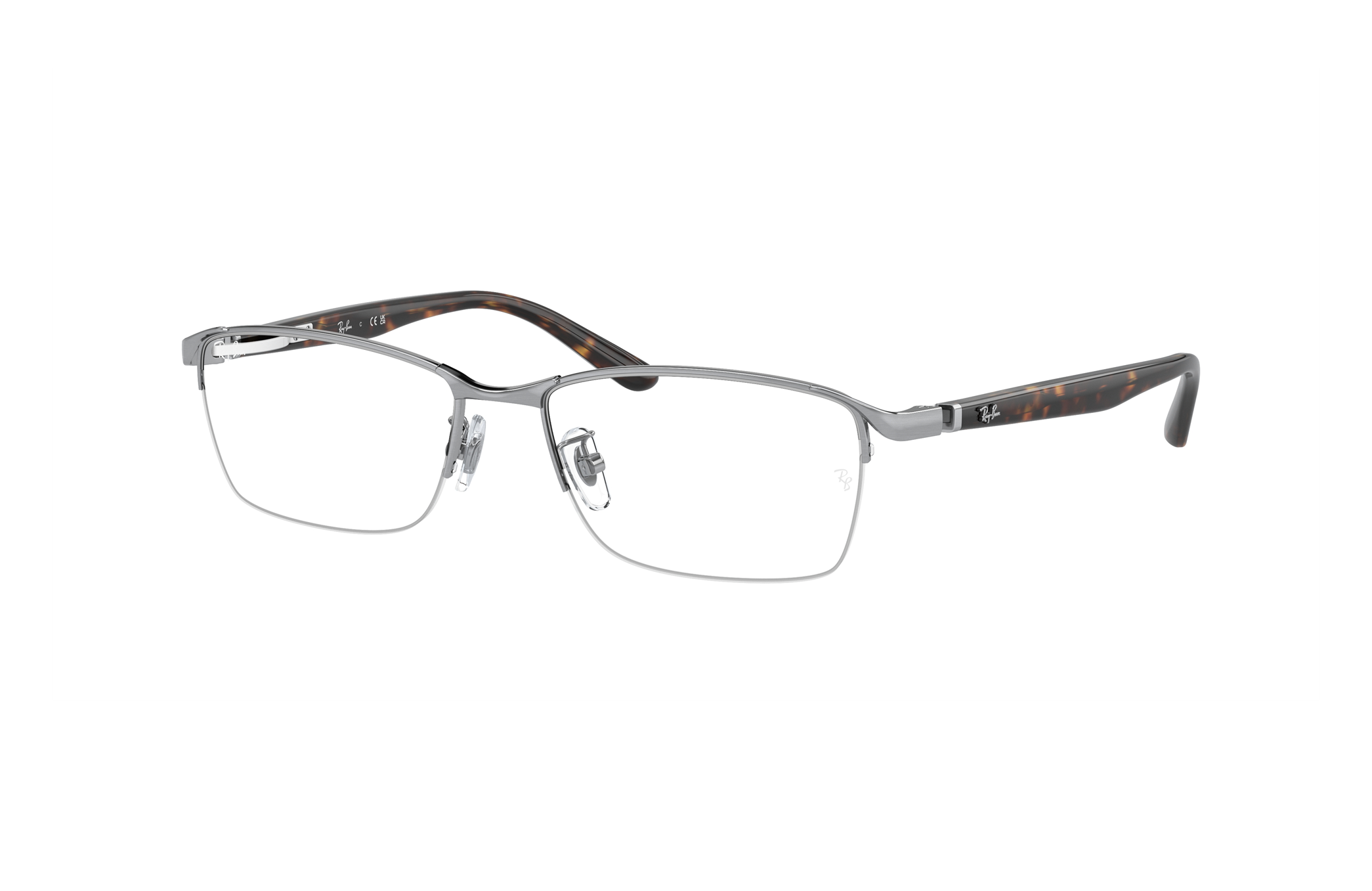 レイバン公式ストア】 Ray-Ban® Rb6501 Optics メガネ | シルバー フレーム - RB6501D