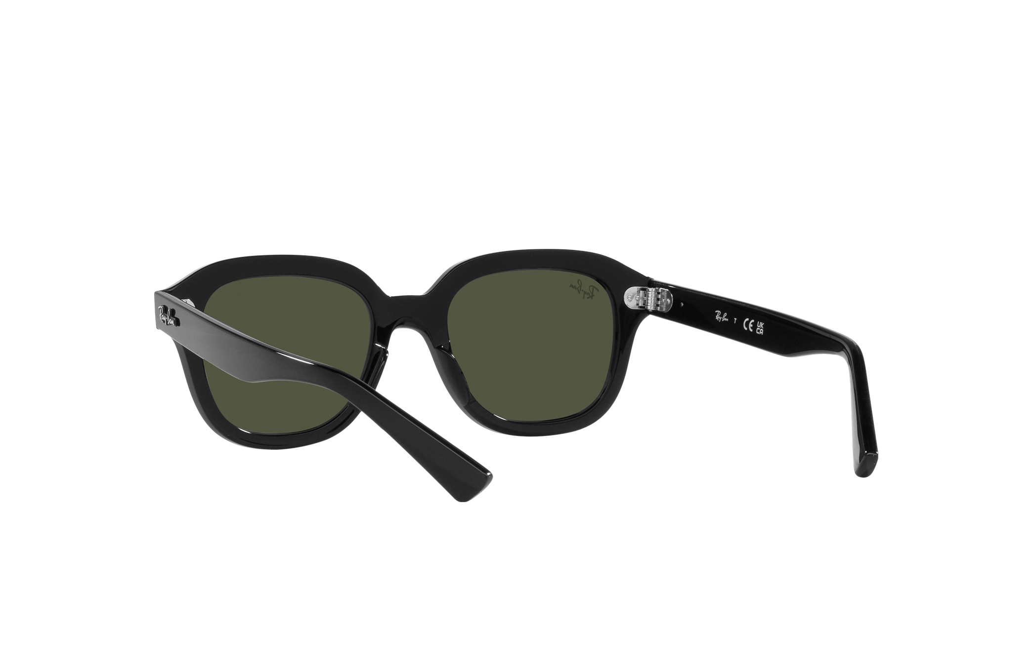 Erik Sunglasses in Black and Green - RB4398F | Ray-Ban® US
